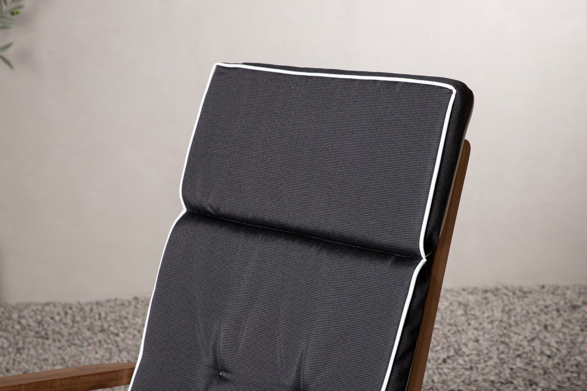 Garten Stuhlkissen Cosy - aus Polyester Grau