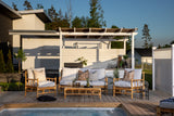 Gartenstuhl Conny - aus Rattan in Naturoptik inkl. Kissen