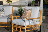Gartenstuhl Conny - aus Rattan in Naturoptik inkl. Kissen