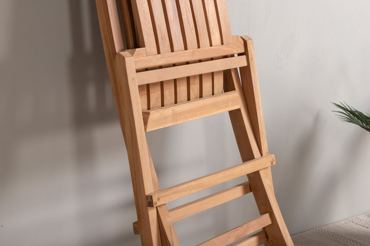 Garden Chair Coral - Folding Chair Made of Teak Wood