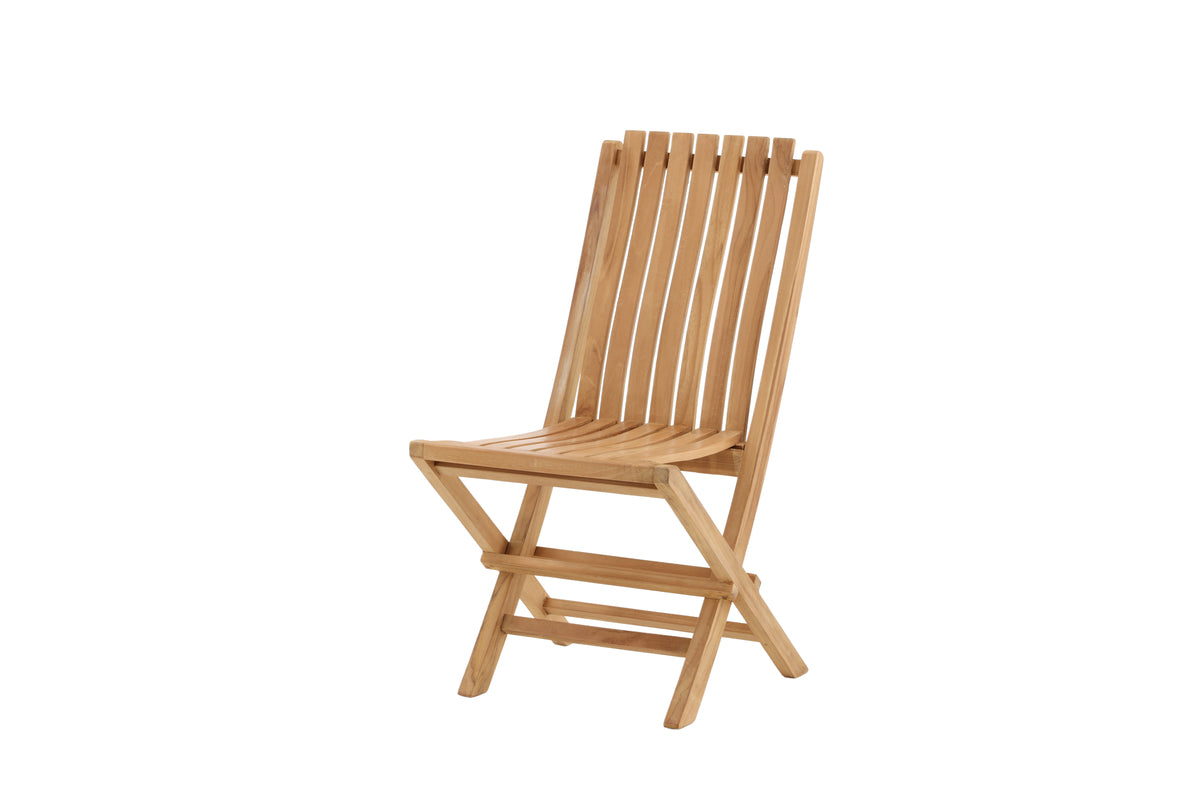 Garden Chair Coral - Folding Chair Made of Teak Wood