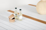 Gartentisch Nuru - Teakholz und Aluminium für Stabilität und Langlebigkeit