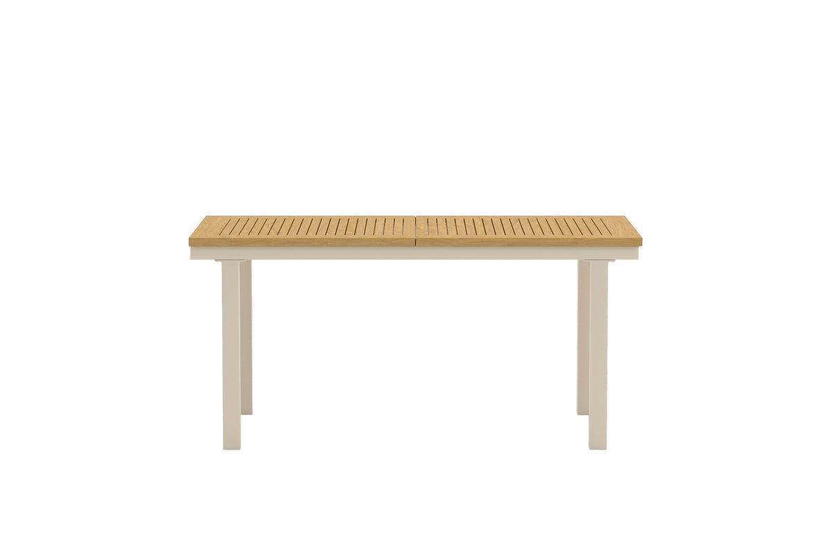 Gartentisch Zanero - ein rechteckiger Esstisch mit Aluminium Gestell