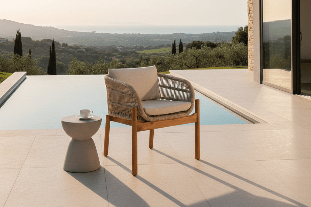 Set of 2 - Sorrento Garden Chair made of Acacia Wood