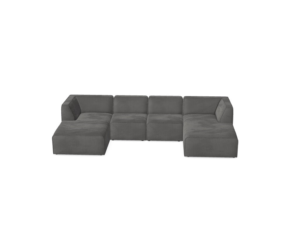 Modulares Sofa Hugg - Däi Wonschkonfiguratioun M_0B2N6K