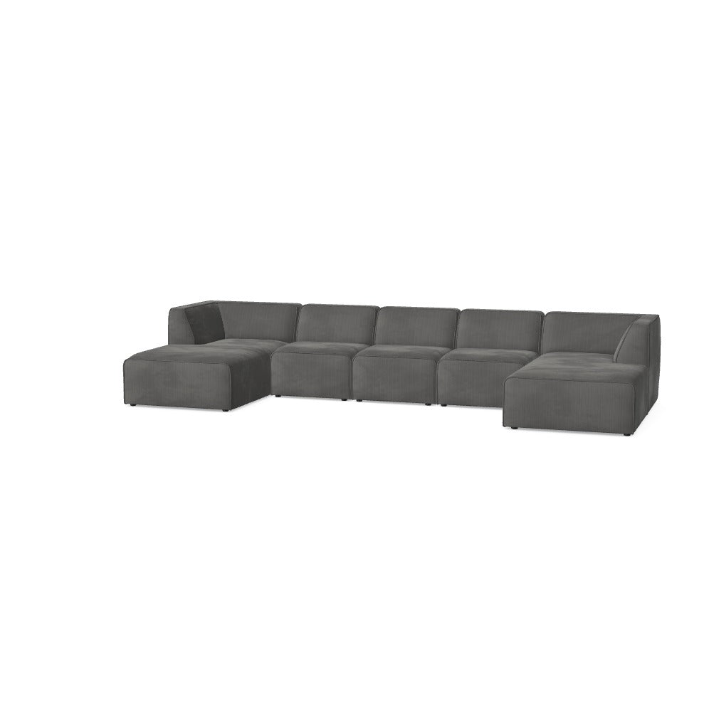 Modulares Sofa Hugg - Däi Wonschkonfiguratioun M_4PRIUZ