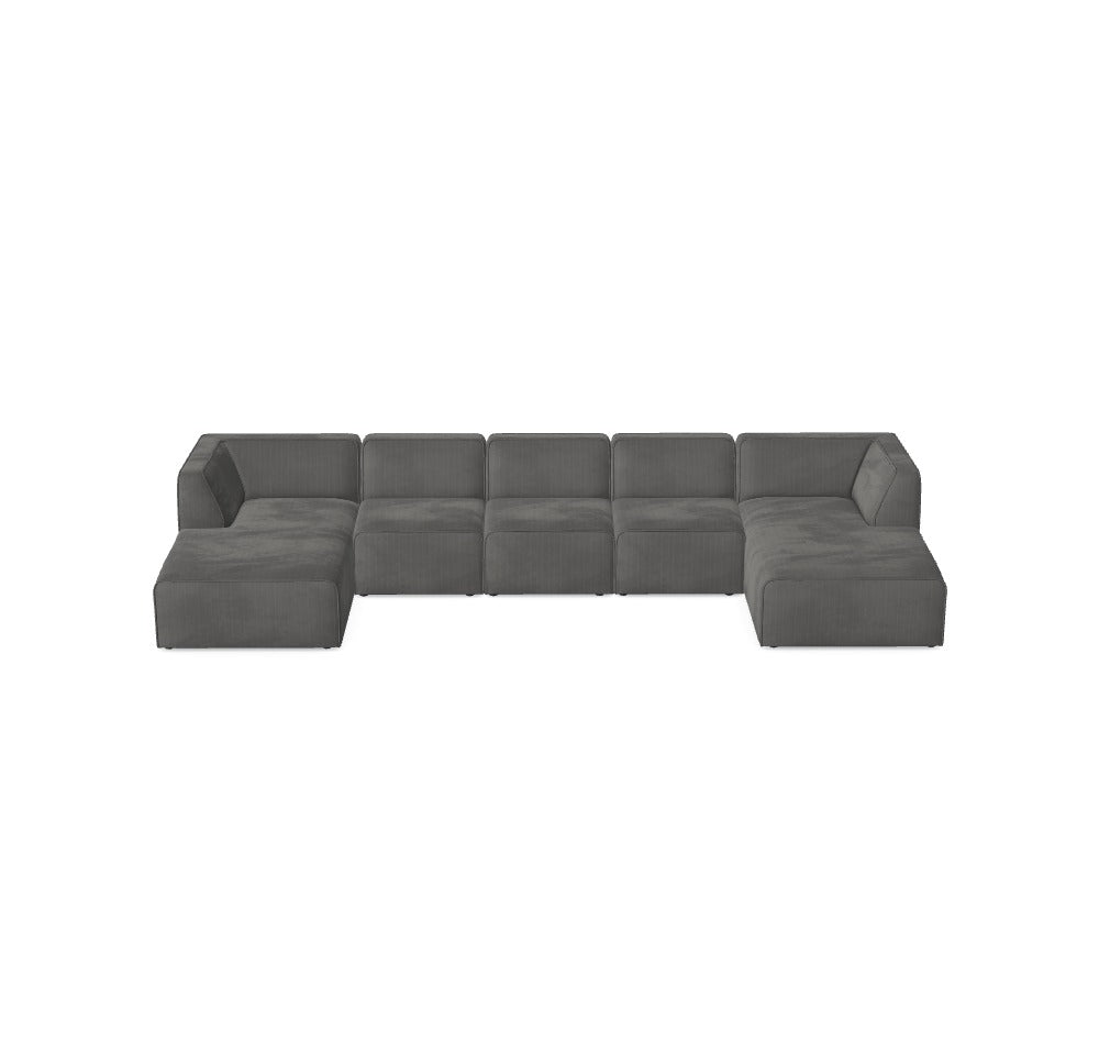 Modulares Sofa Hugg - Däi Wonschkonfiguratioun M_89RTTR