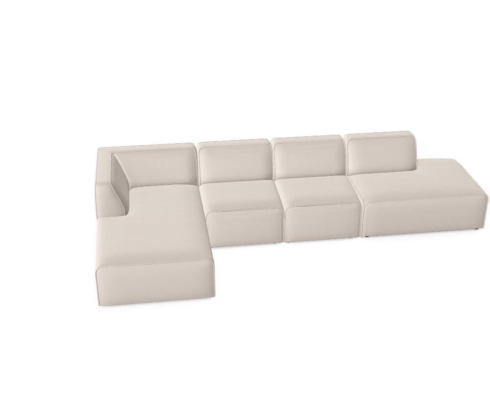 Modulares Sofa Hugg - Däi Wonschkonfiguratioun M_9NOCMC