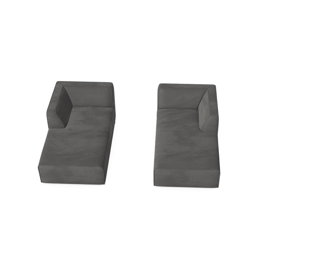 Modulares Sofa Hugg - Däi Wonschkonfiguratioun M_A2D3VT