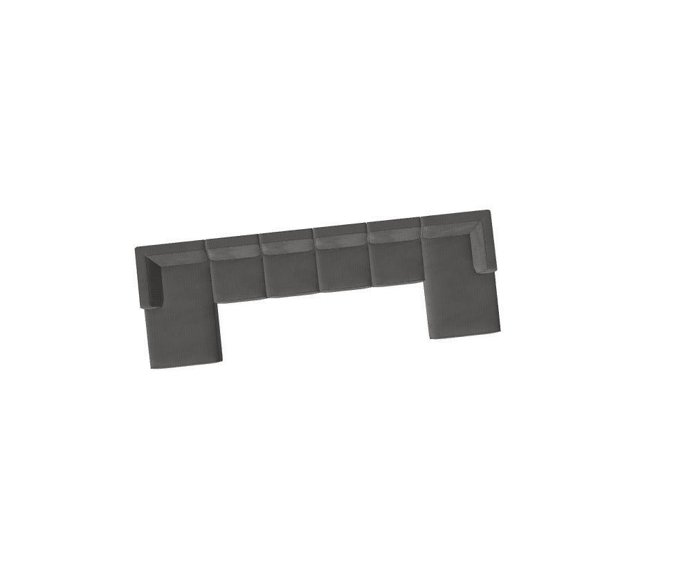 Modulares Sofa Hugg - Däi Wonschkonfiguratioun M_ABP3RW