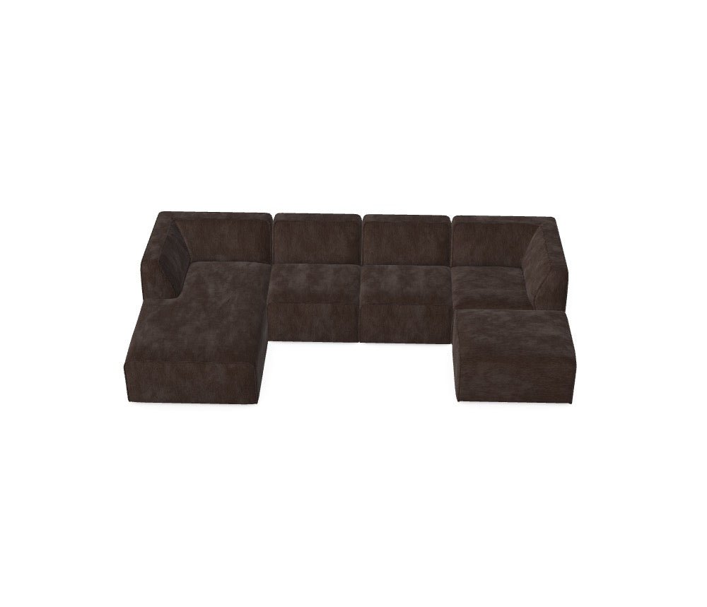 Modulares Sofa Hugg - Däi Wonschkonfiguratioun M_B3OVUI