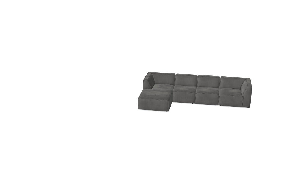 Modulares Sofa Hugg - Däi Wonschkonfiguratioun M_DG9JDN