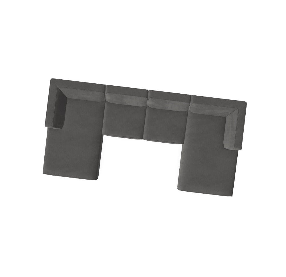 Modulares Sofa Hugg - Däi Wonschkonfiguratioun M_ERI8GO