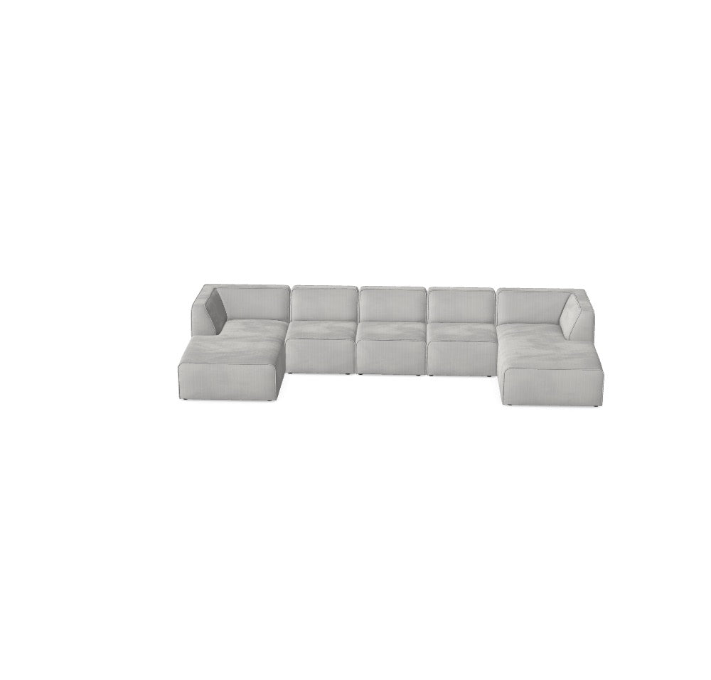 Modulares Sofa Hugg - Däi Wonschkonfiguratioun M_EWXARR