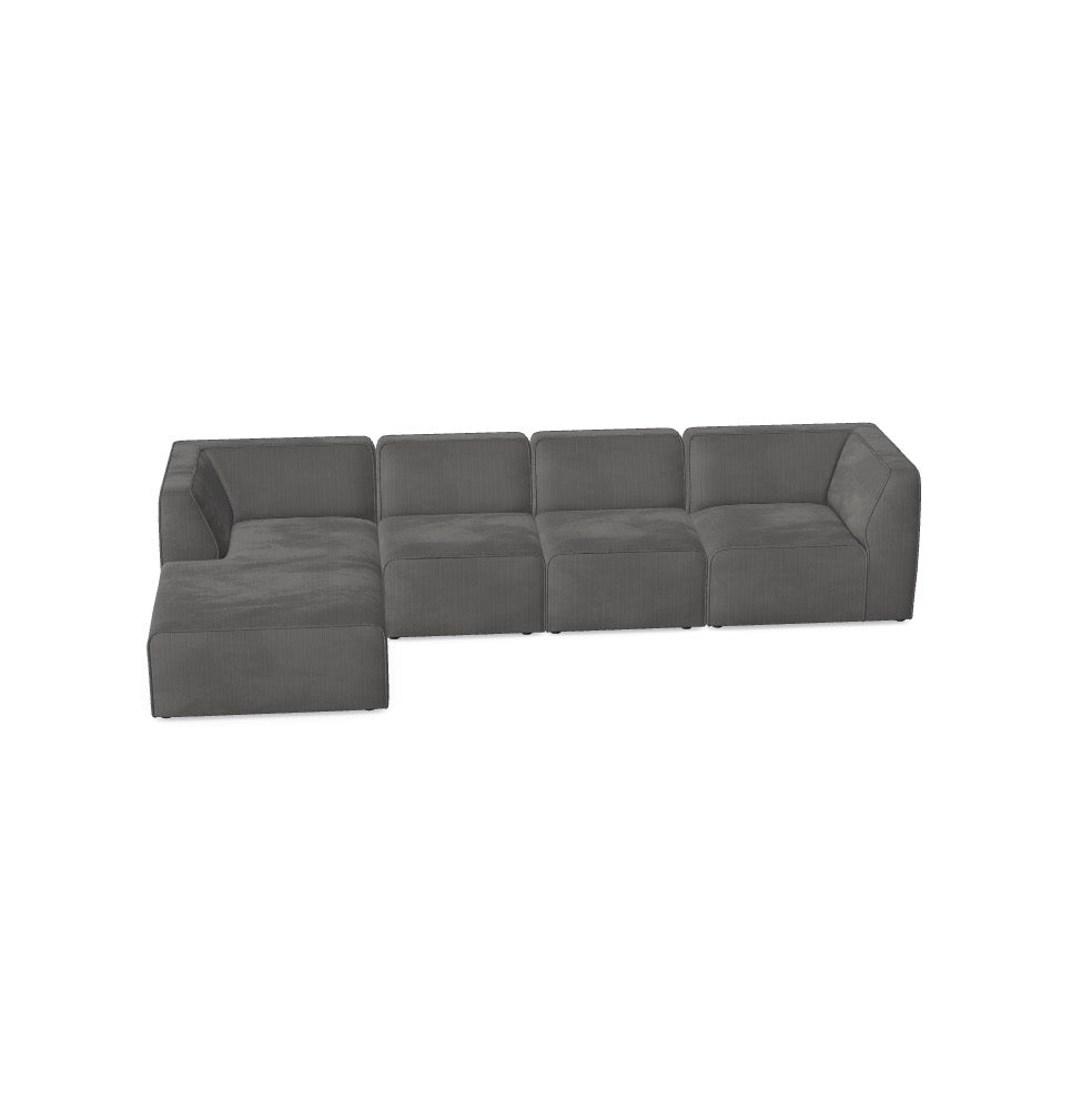 Modulares Sofa Hugg - Däi Wonschkonfiguratioun M_FFTPTM