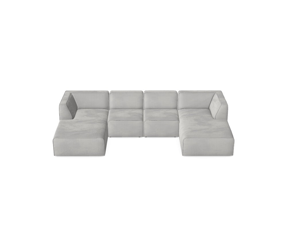 Modulares Sofa Hugg - Däi Wonschkonfiguratioun M_FL44AZ