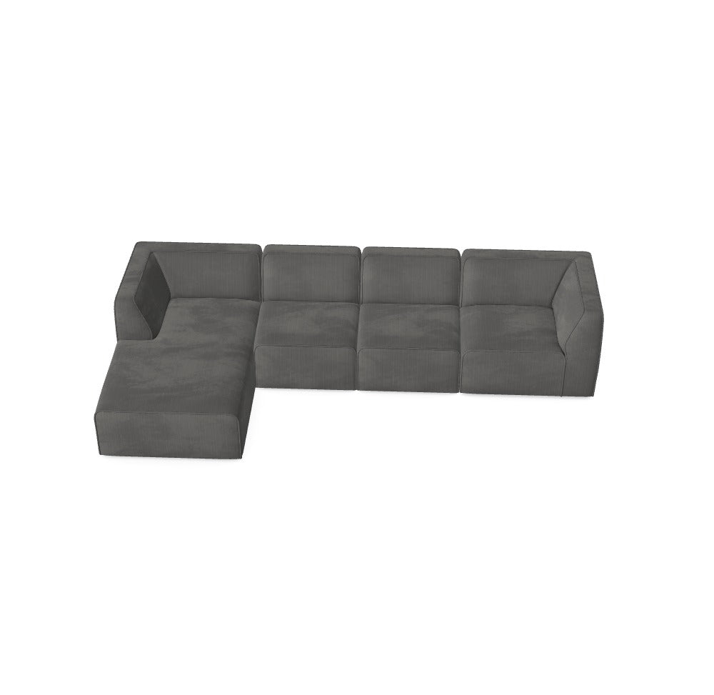 Modulares Sofa Hugg - Däi Wonschkonfiguratioun M_H7PQGK