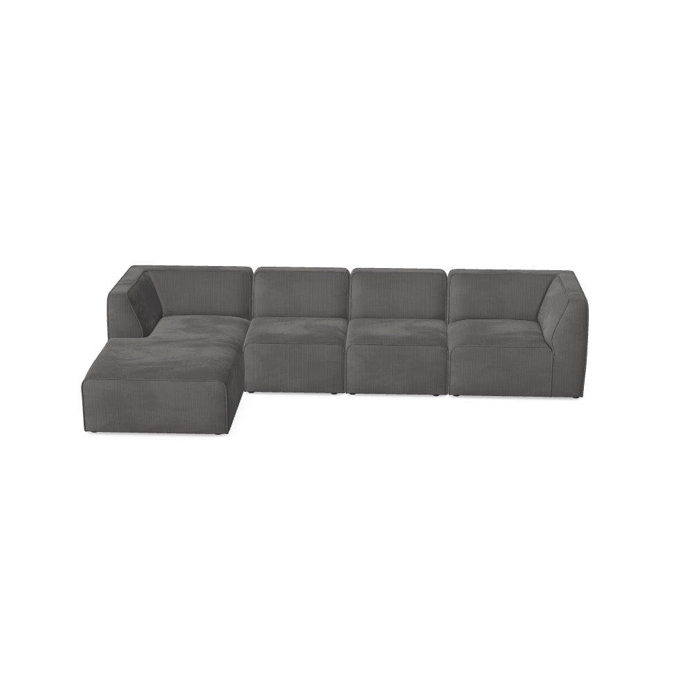 Modulares Sofa Hugg - Däi Wonschkonfiguratioun M_IU3SOW