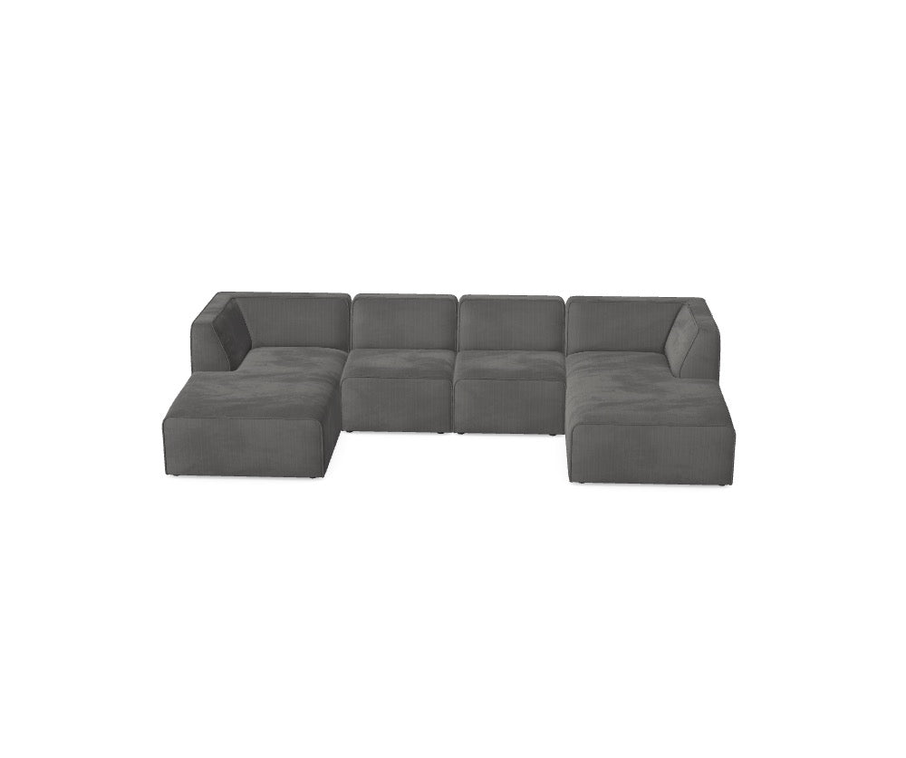 Modulares Sofa Hugg - Däi Wonschkonfiguratioun M_LYDLGD