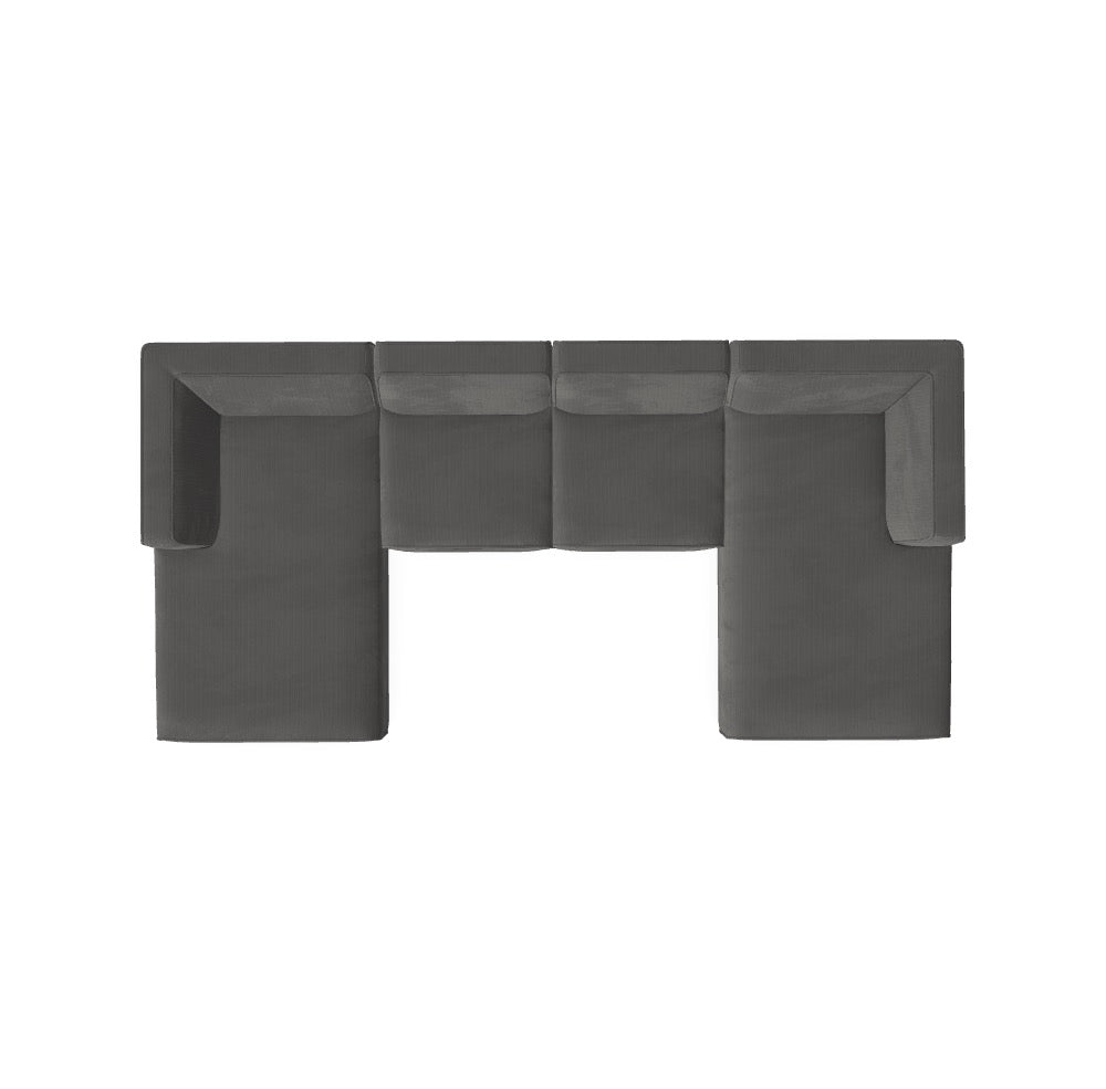 Modulares Sofa Hugg - Däi Wonschkonfiguratioun M_NL1HBT