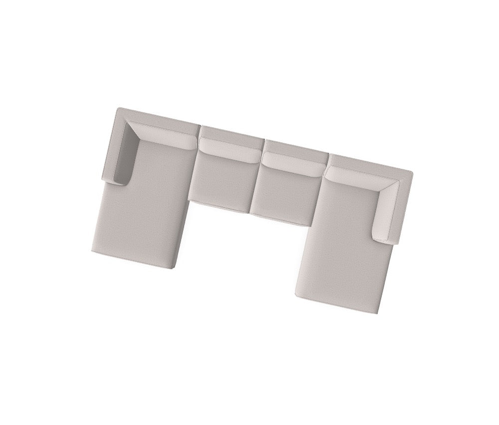 Modulares Sofa Hugg - Däi Wonschkonfiguratioun M_NY634A