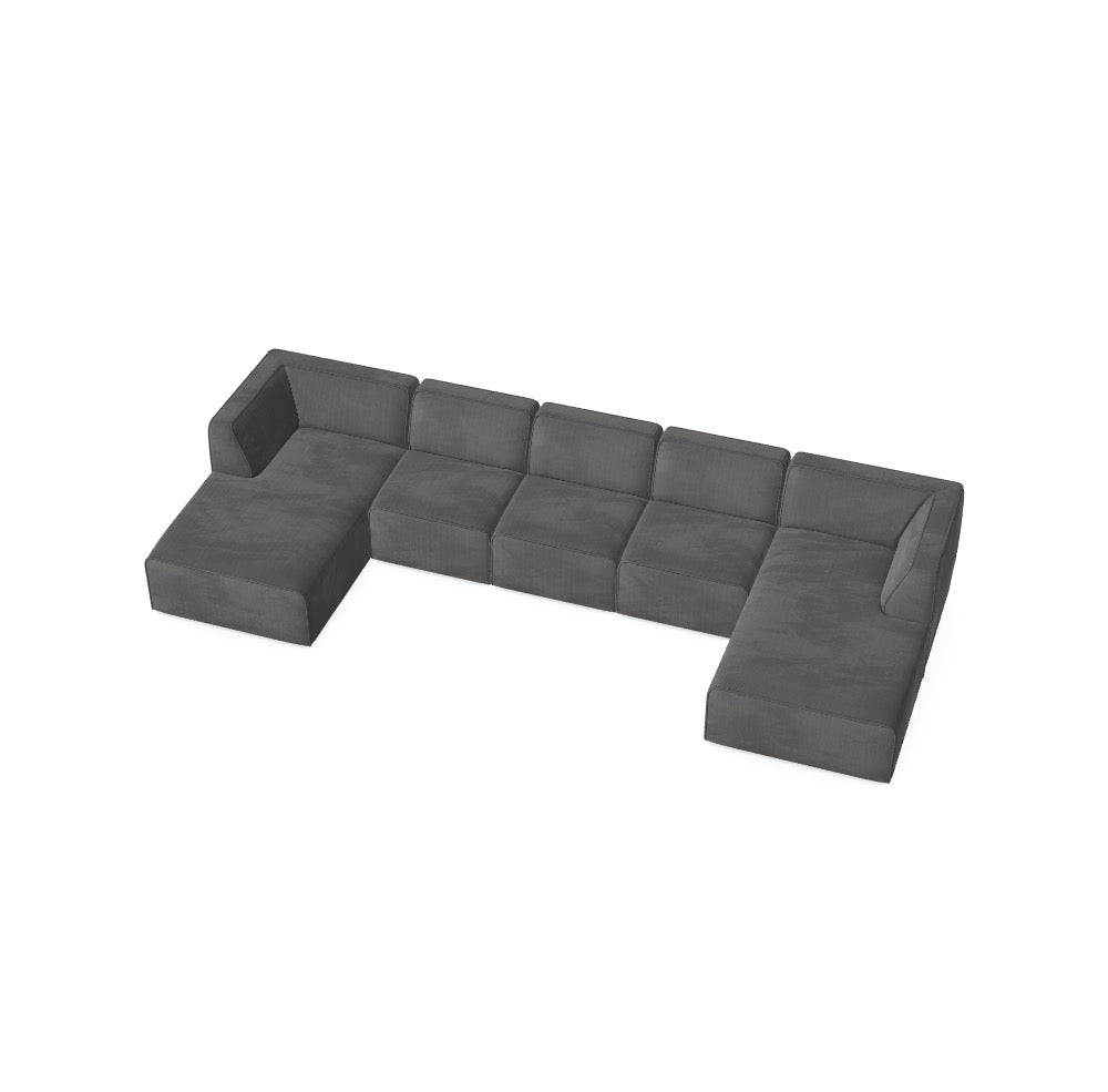 Modulares Sofa Hugg - Däi Wonschkonfiguratioun M_ODCI4X