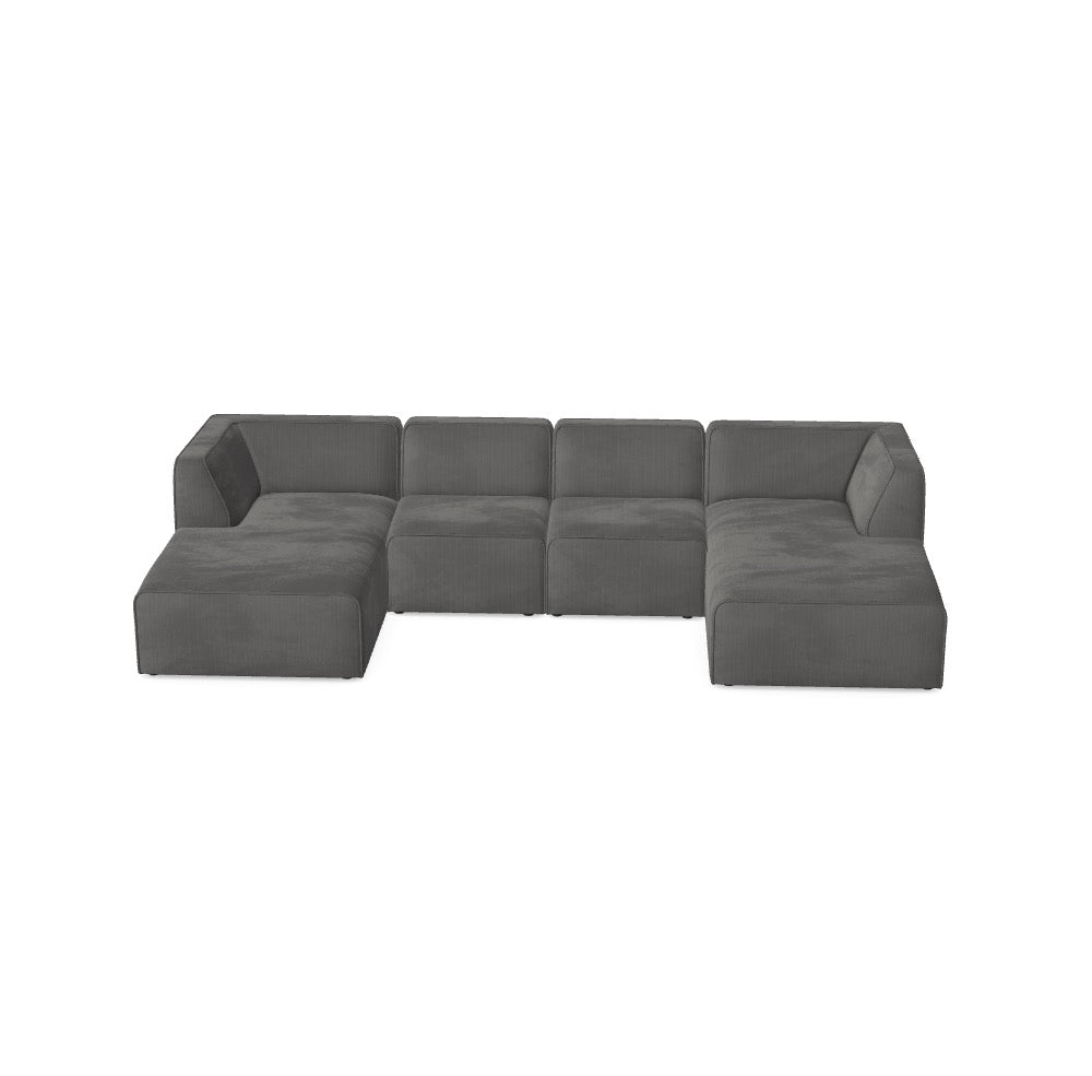 Modulares Sofa Hugg - Däi Wonschkonfiguratioun M_R0AZYL