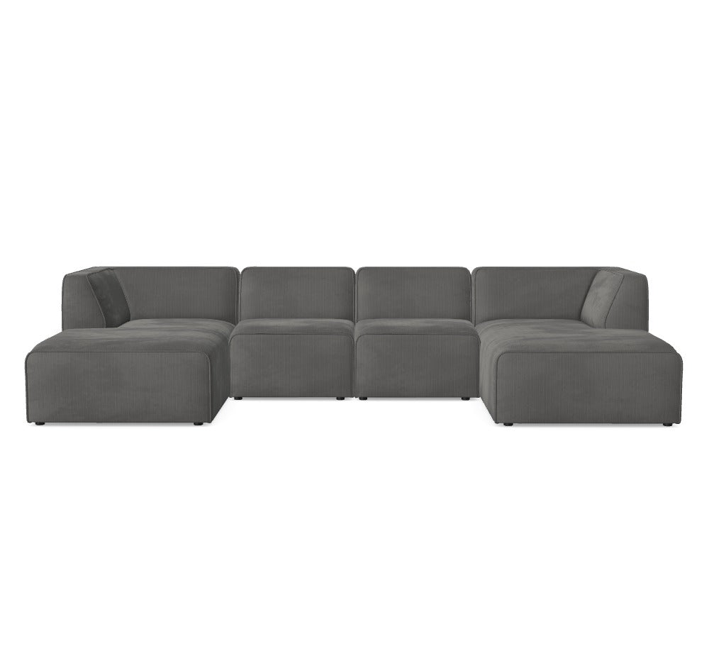Modulares Sofa Hugg - Däi Wonschkonfiguratioun M_RTX2GH