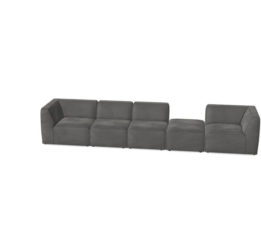 Modulares Sofa Hugg - Däi Wonschkonfiguratioun M_S6CCO0