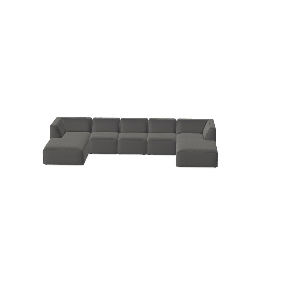 Modulares Sofa Hugg - Däi Wonschkonfiguratioun M_V7JJTG