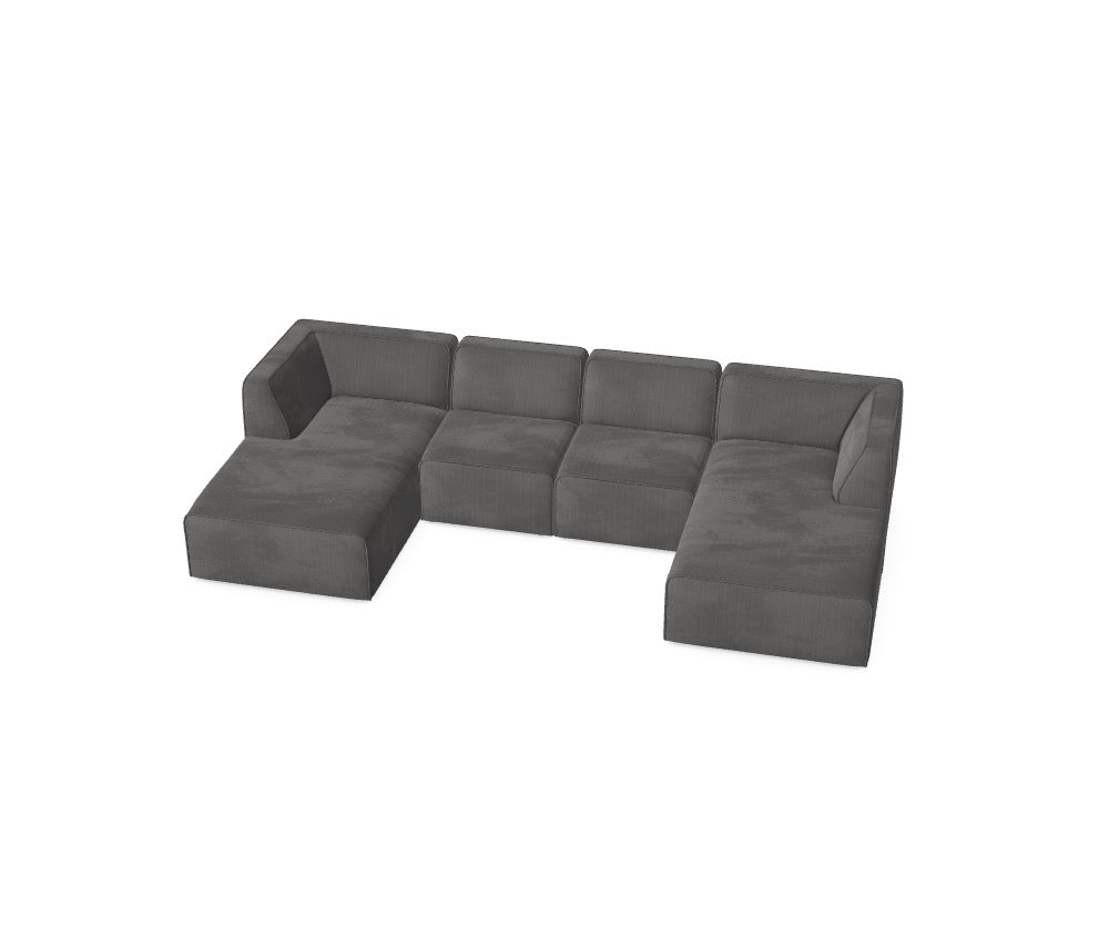 Modulares Sofa Hugg - Däi Wonschkonfiguratioun M_VGZ7IJ