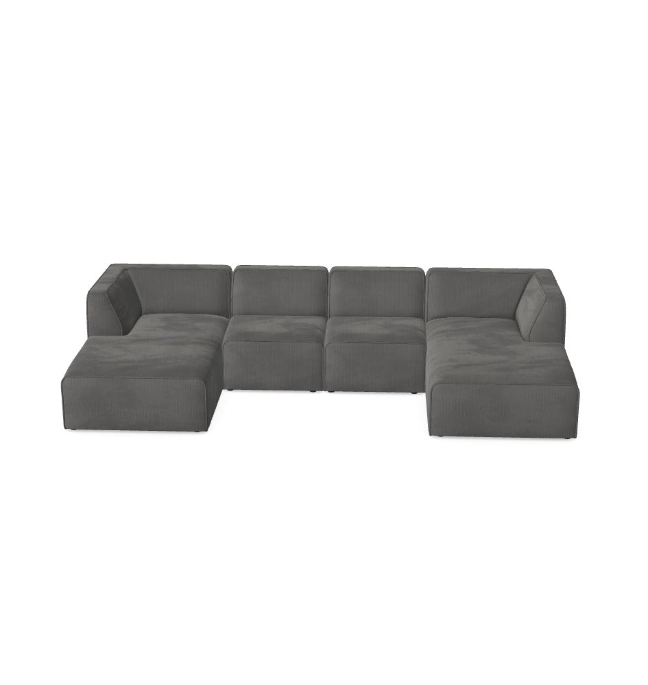 Modulares Sofa Hugg - Däi Wonschkonfiguratioun M_X5LYS3
