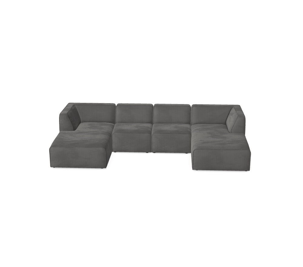 Modulares Sofa Hugg - Däi Wonschkonfiguratioun M_Z3OAFO