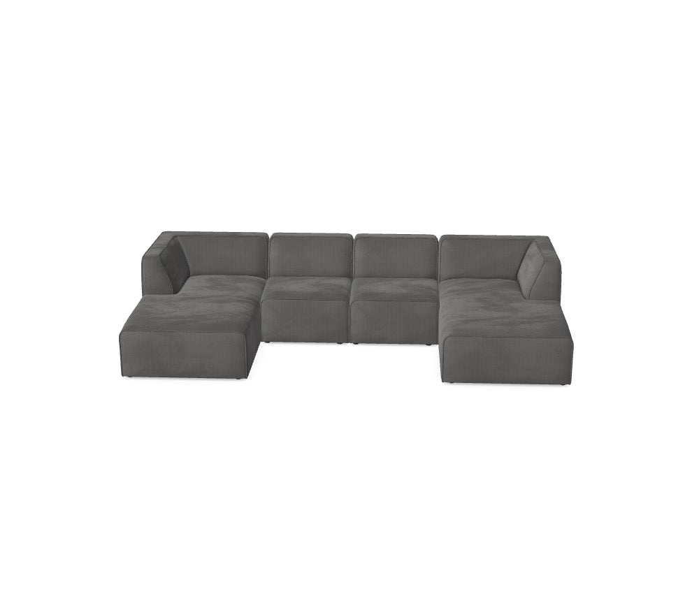 Modulares Sofa Hugg - Däi Wonschkonfiguratioun M_ZKF84X