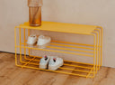 Schongregal Neva – Metallregal mat Loft-Flair a ville Faarwen