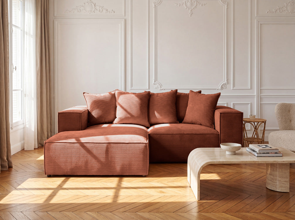 Designer-Ecksofa Largo Mini a Cord