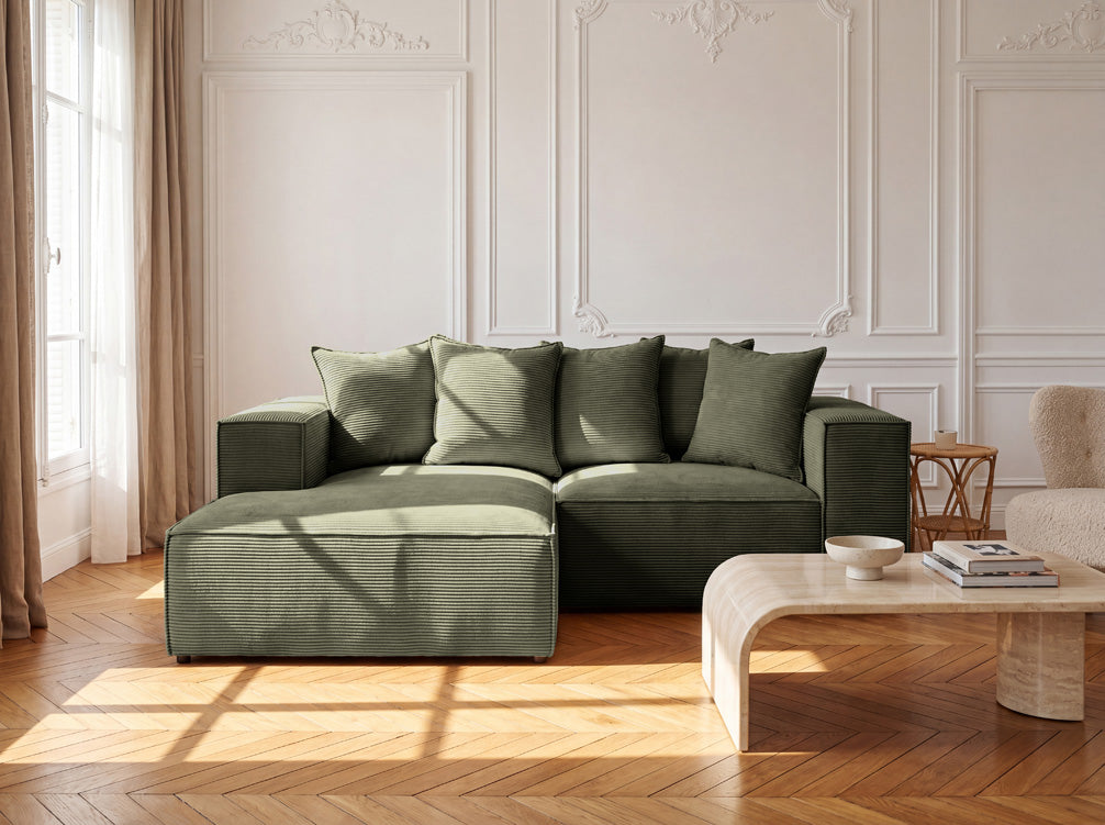 Designer-Ecksofa Largo Mini a Cord