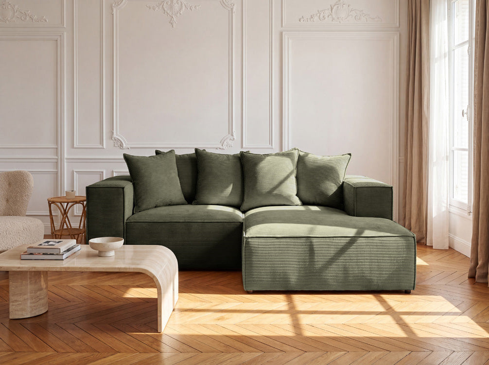 Designer-Ecksofa Largo Mini a Cord