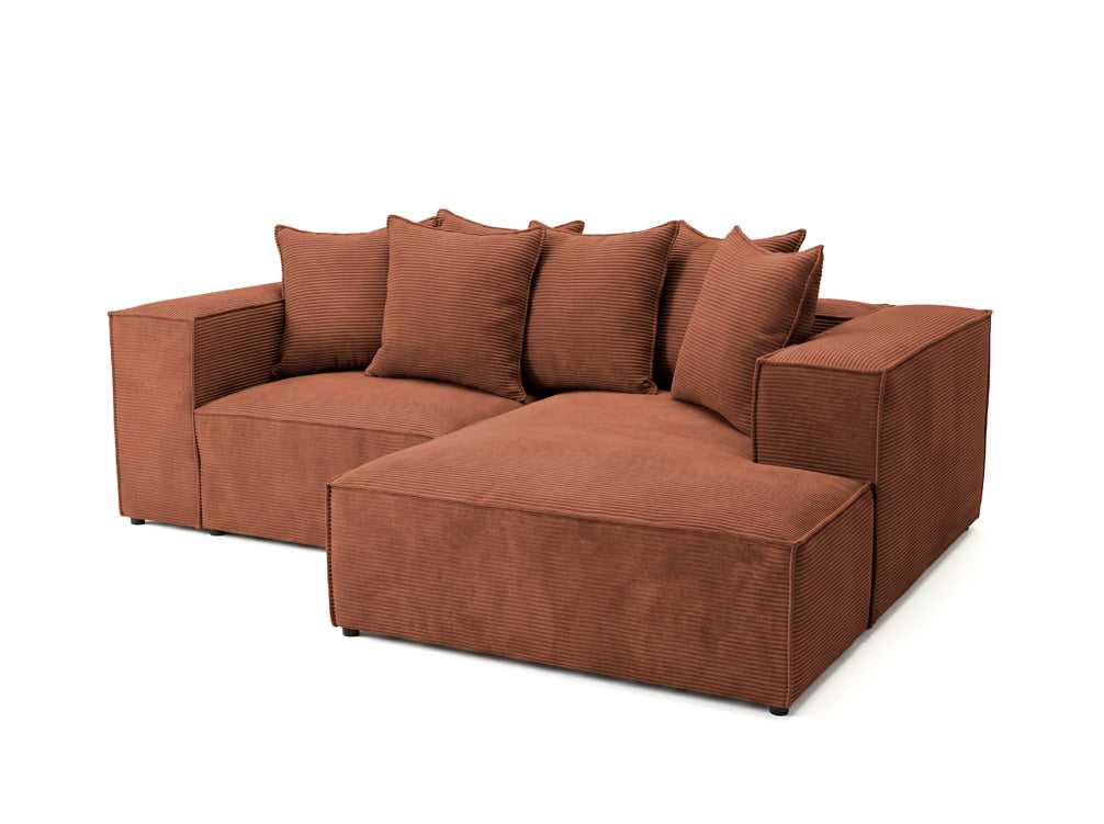 Designer-Ecksofa Largo Mini a Cord