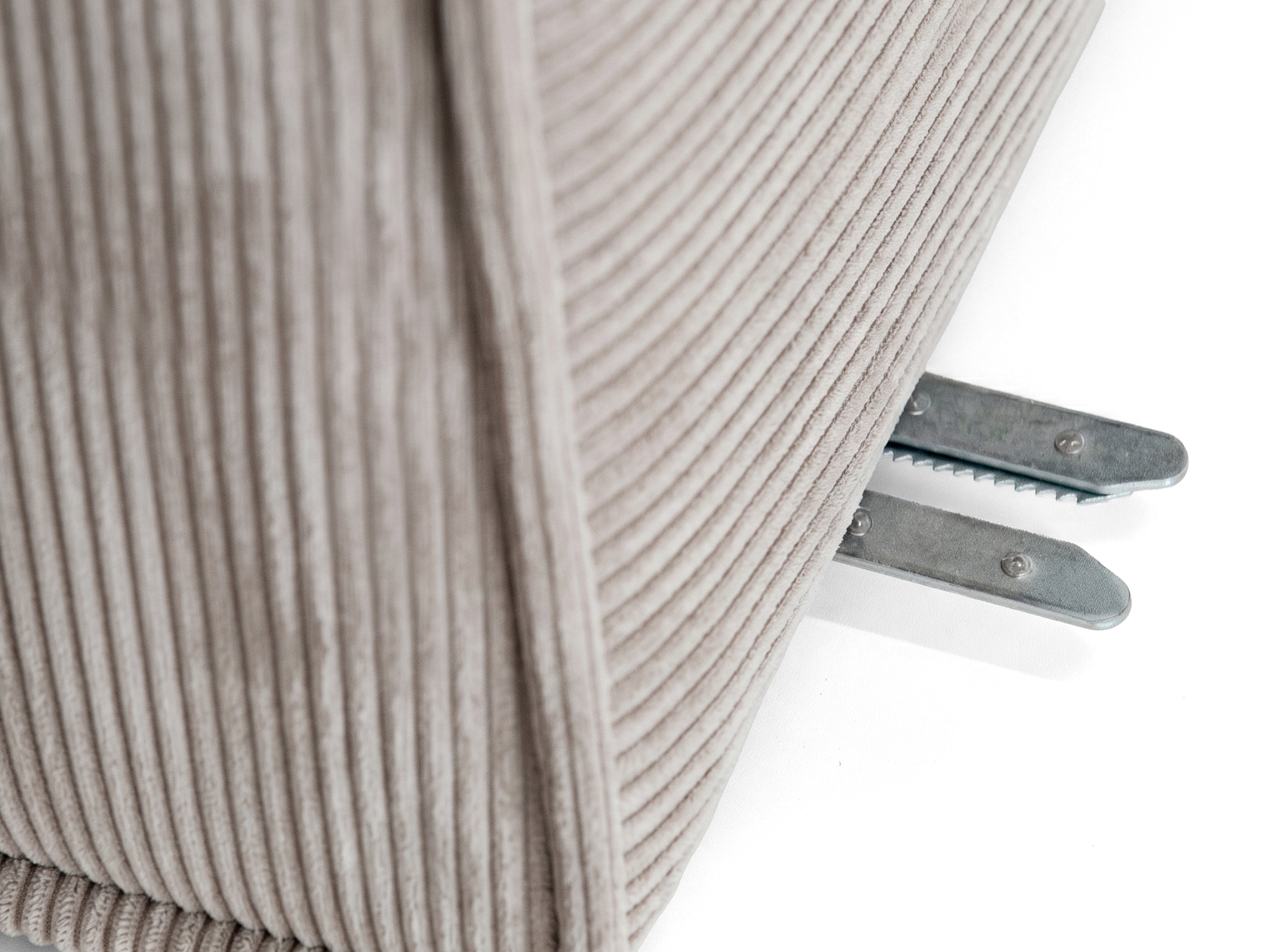 Designer-Sofa Largo U XXL aus Cord