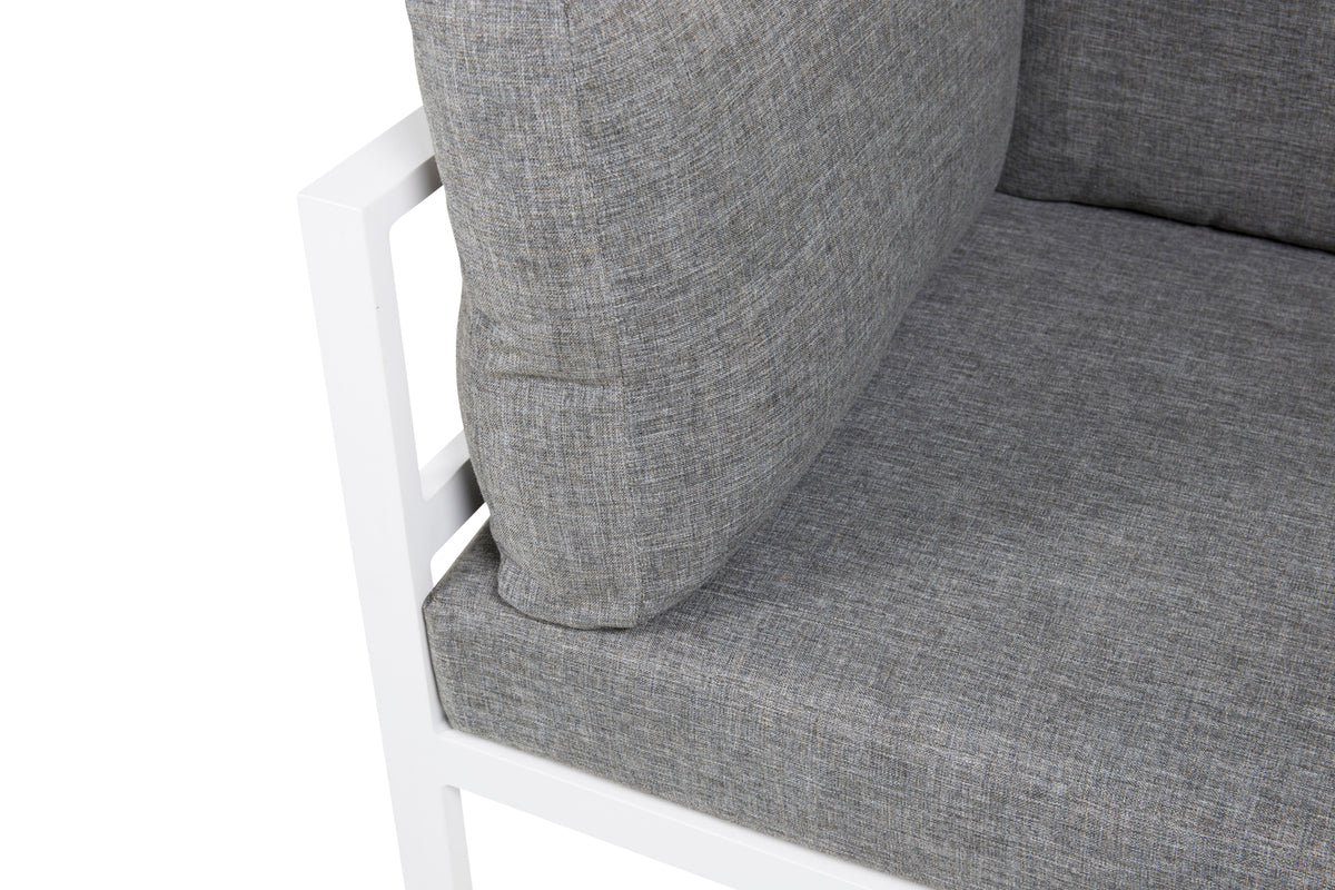 Loungesessel Sofi - Eckmodul mit Kissen für den Außenbereich