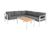 Loungesessel Sofi - Eckmodul mit Kissen für den Außenbereich
