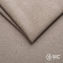 Designer-Ecksofa Siena Bouclé mat Schloffunktioun a Stauraum