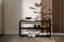 Schongregal Neva – Metallregal mat Loft-Flair a ville Faarwen