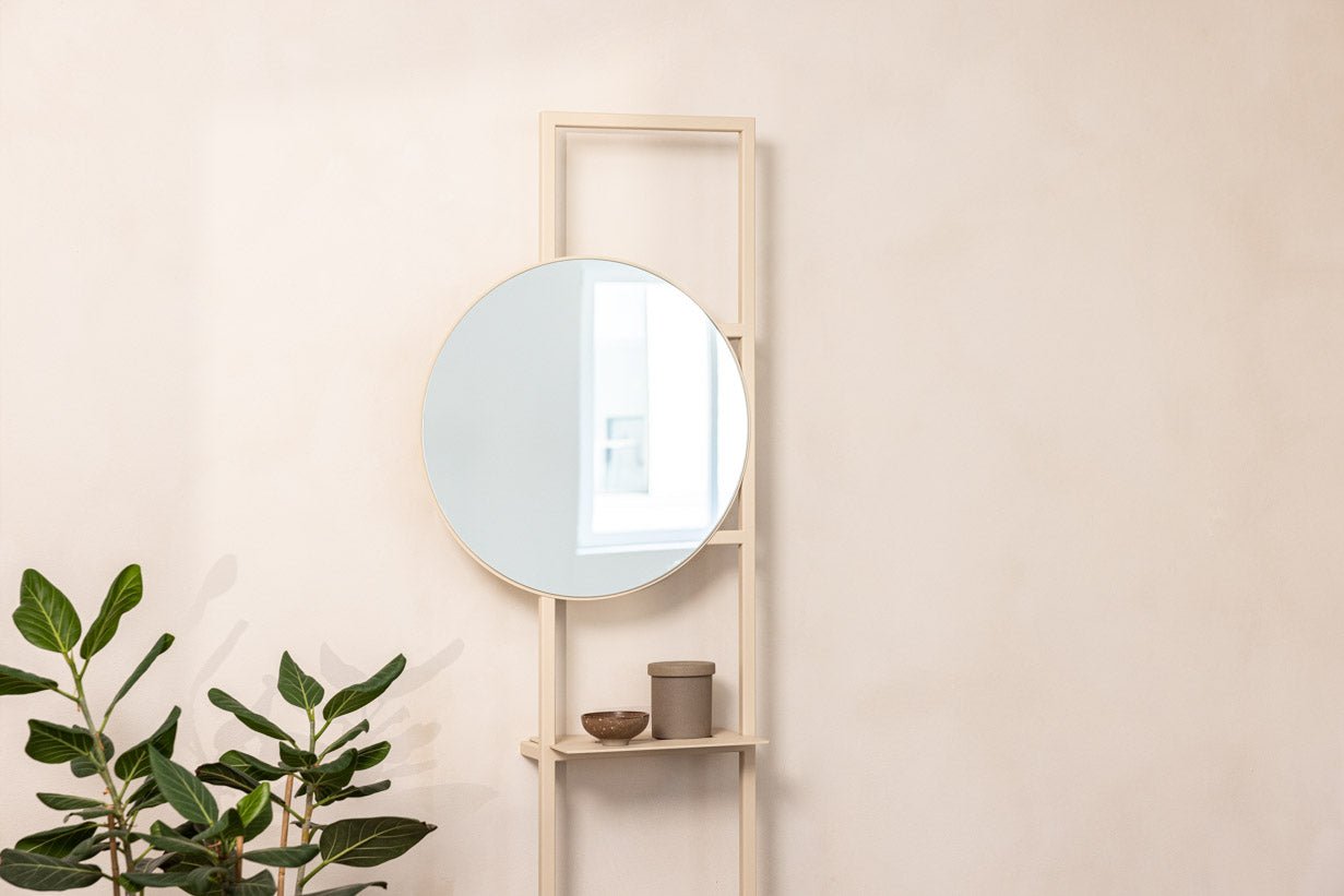 Étagère murale Rivo S – Étagère compacte en métal avec système à emboîtement