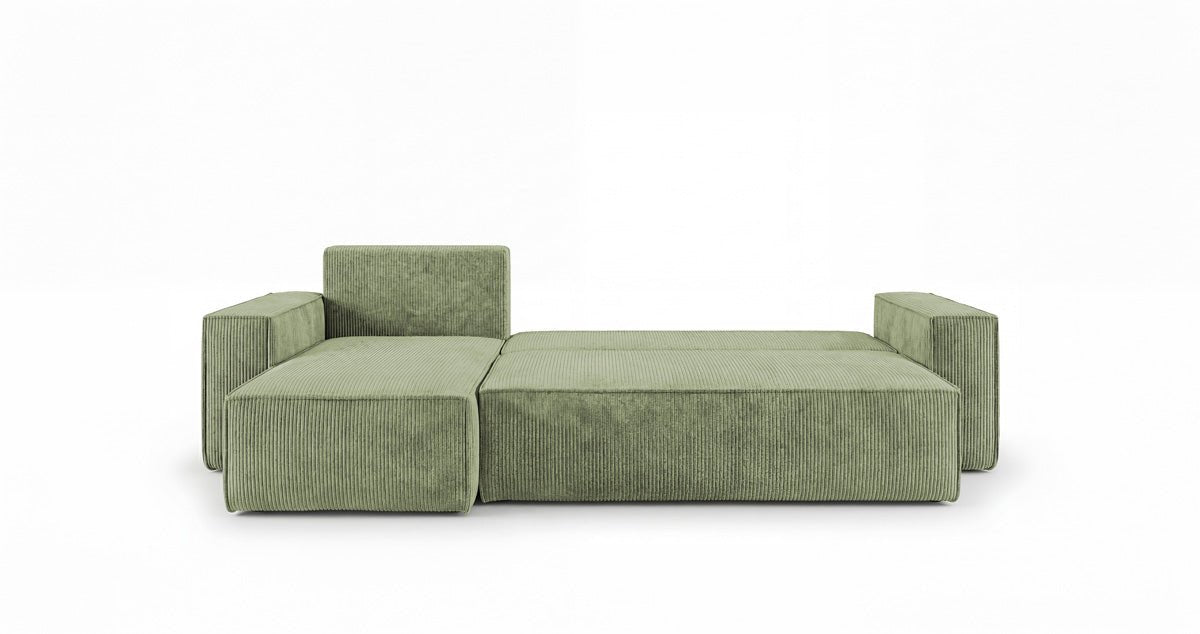 Designer-Sofa Lunaro Mini mat Schlof- a Klappfunktioun a Cord