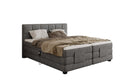 Lit boxspring Monaco - réglable électriquement en Velours