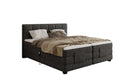 Lit boxspring Monaco - réglable électriquement en Velours