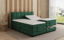 Lit boxspring Monaco - réglable électriquement en Velours