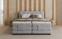 Lit boxspring Monaco - réglable électriquement en Velours